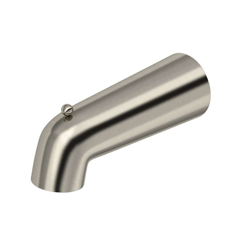 Chrome Wall Mounted Tub Spout with Diverter
