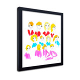'Blondes' Framed Print Wall Art