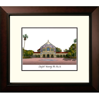 NCAA Stanford Cardinals Legacy Alumnus Lithograph Picture Frame