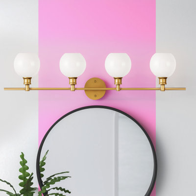 Éclairage pour meuble-lavabo à 4 lumières à intensité variable Drinkard