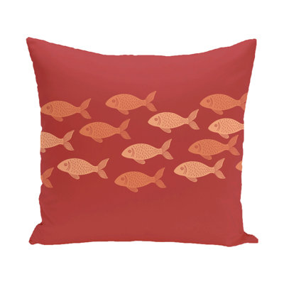 Beach Vacation Square Pillow Cover & Insert