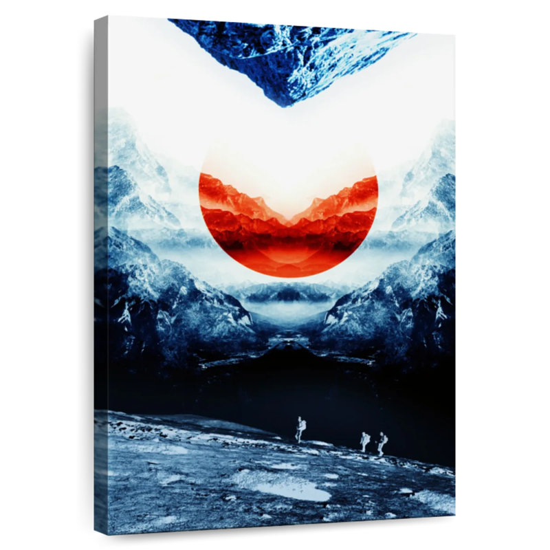 Avery Mission Blue, 45" H x 30" W