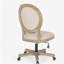 Chaise de bureau pivotante et relevable