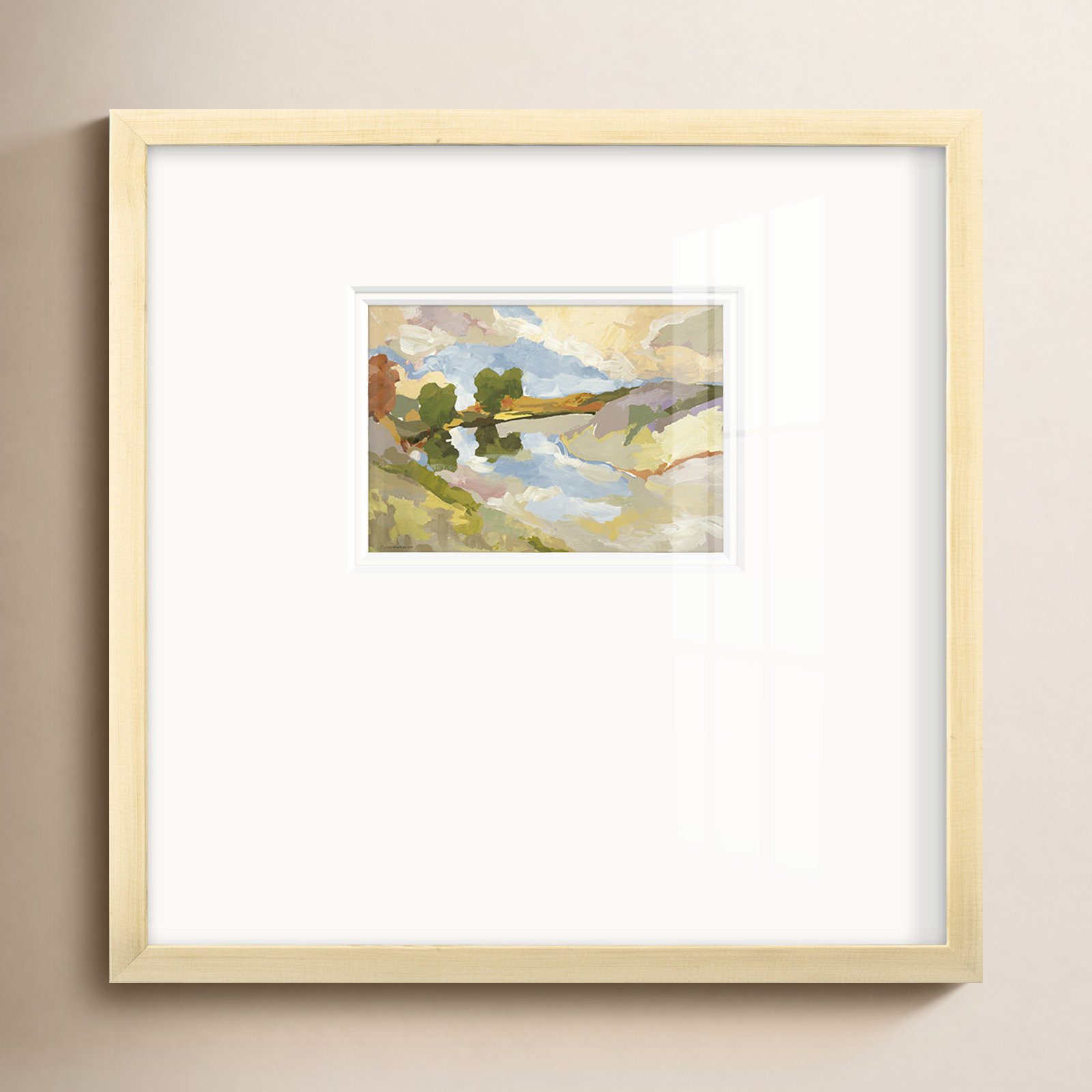 Uplands I, 21" H x 21" W x 1.25" D