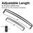 Double Curved Shower Rod, Durable Metal Construction-107588047