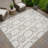 Machine Washable Indoor/Outdoor Chantille ACN2344 Geometric Rug-531576094