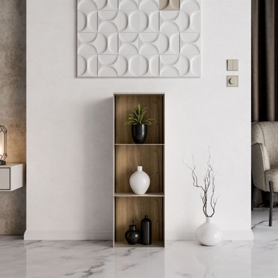 3 Piece Square Metal Cube Shelf