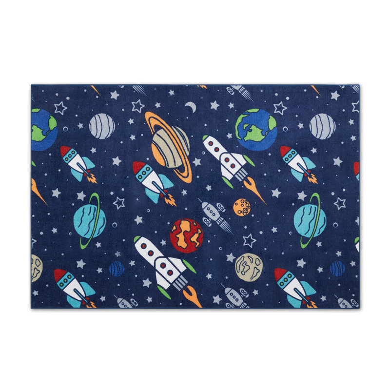 Tapis pour enfant Rocket Galaxy