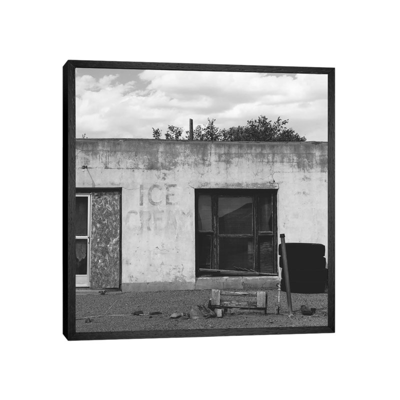 New Mexico Ice Cream II by Bethany Young - Print on Canvas, 66.04cm H x 66.04cm W x 3.81cm D, Black Framed