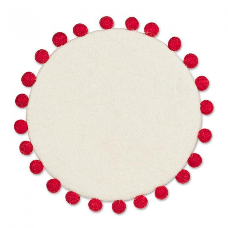 Pompom Edge Trivet