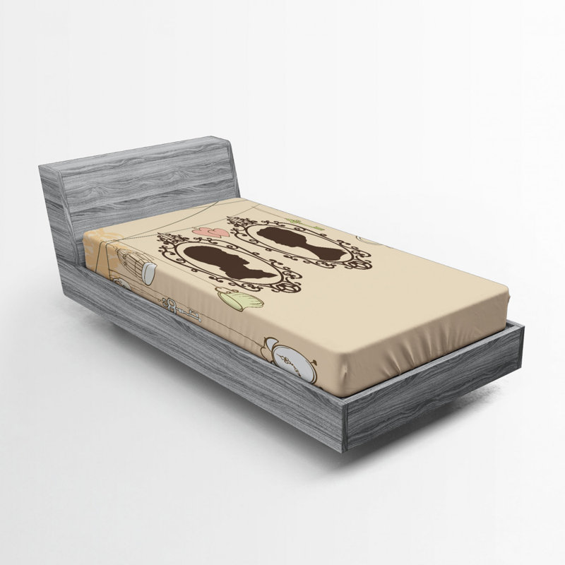 Microfiber Fitted Sheet, Twin Fitted Sheet