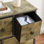 Cardere Dresser with 5 Drawers Furniture Storage Chest Organizer Unit Bins for Bedroom-1523295872