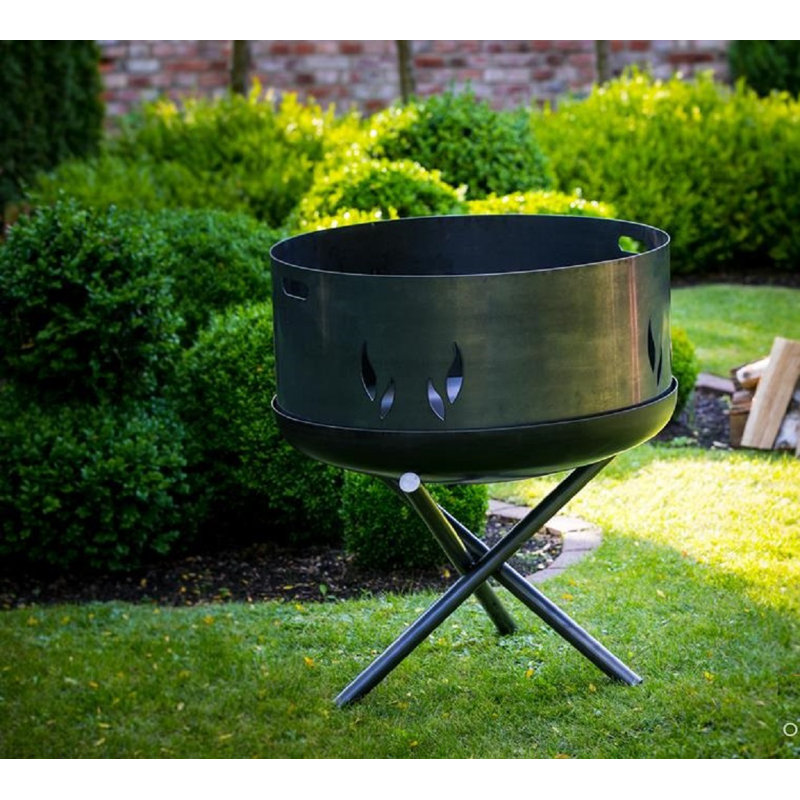 Pease Steel Wood Burning Smokeless Fire Pit