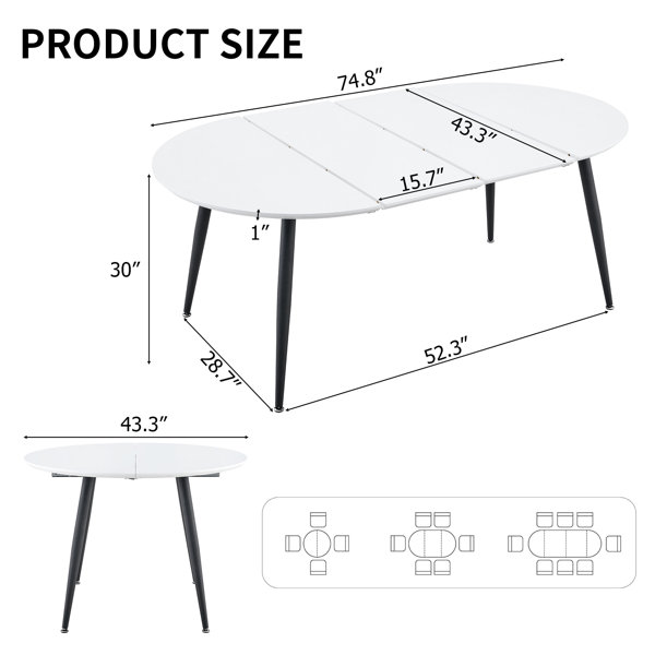 Dimensions du produit