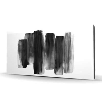 Formes noires - Art moderne sur toile pour la décoration intérieure | Design élégant