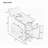 Flip Top Multifunctional End Table-1352467587