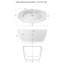Baignoire 66,9 x 31,1
