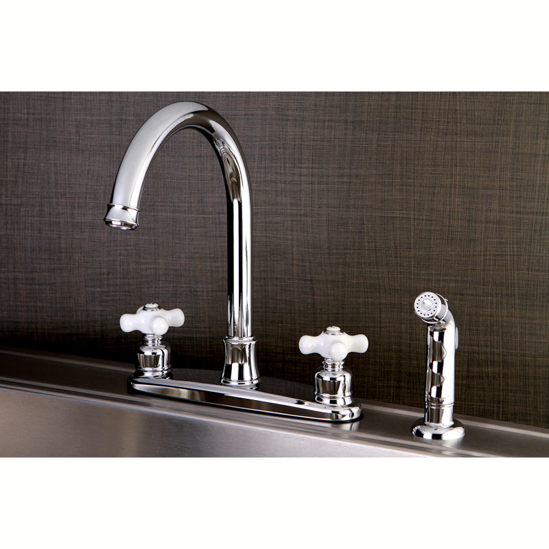 Robinet de cuisine Kingston, Chrome poli