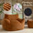 Compression Bean bag chair comes with a spacious size, corduroy loveseat.-949066399