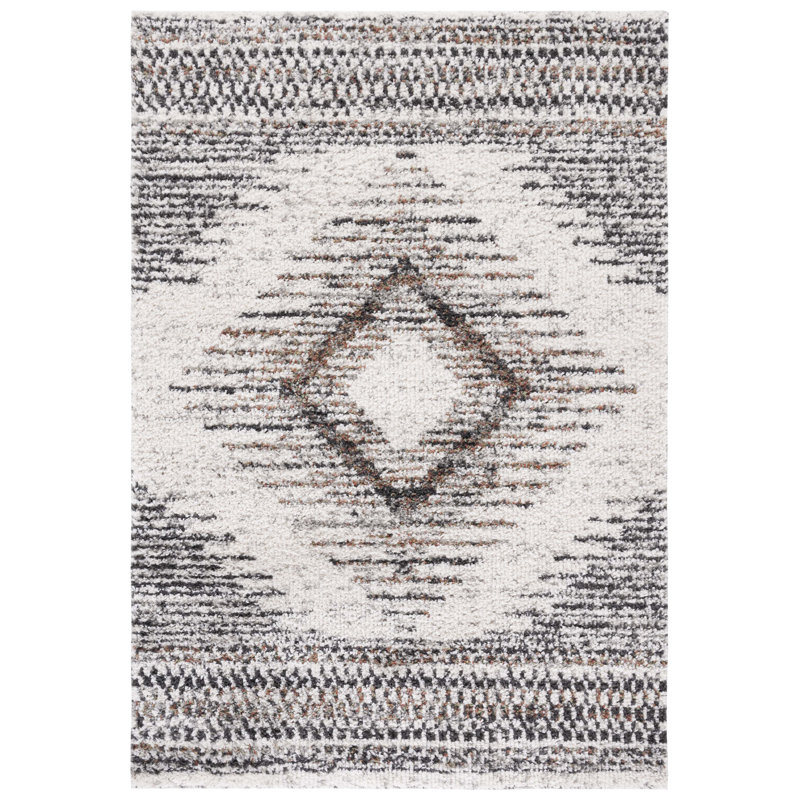 Tapis intérieur / extérieur Kelleye, Rectangle 5 pi 3 po x 7 pi 6 po