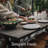 63" Aluminum Patio Dining Table for 6, Waterproof All-Season Outdoor Table, Wood-Look E-Coated, Black-685517039