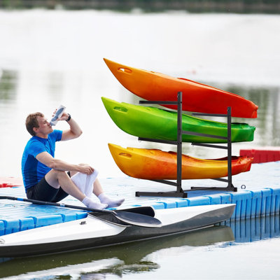 Kayak Storage Rack, Heavy Duty Kayak Racks for Garage and Outdoor Storage
