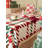 Red And Green Holiday Plaid Pom Pom Christmas Tablecloth 56" W X 96" L-14463598
