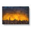 King Penguins & Orange Sunset - Wrapped Canvas Painting-56629863