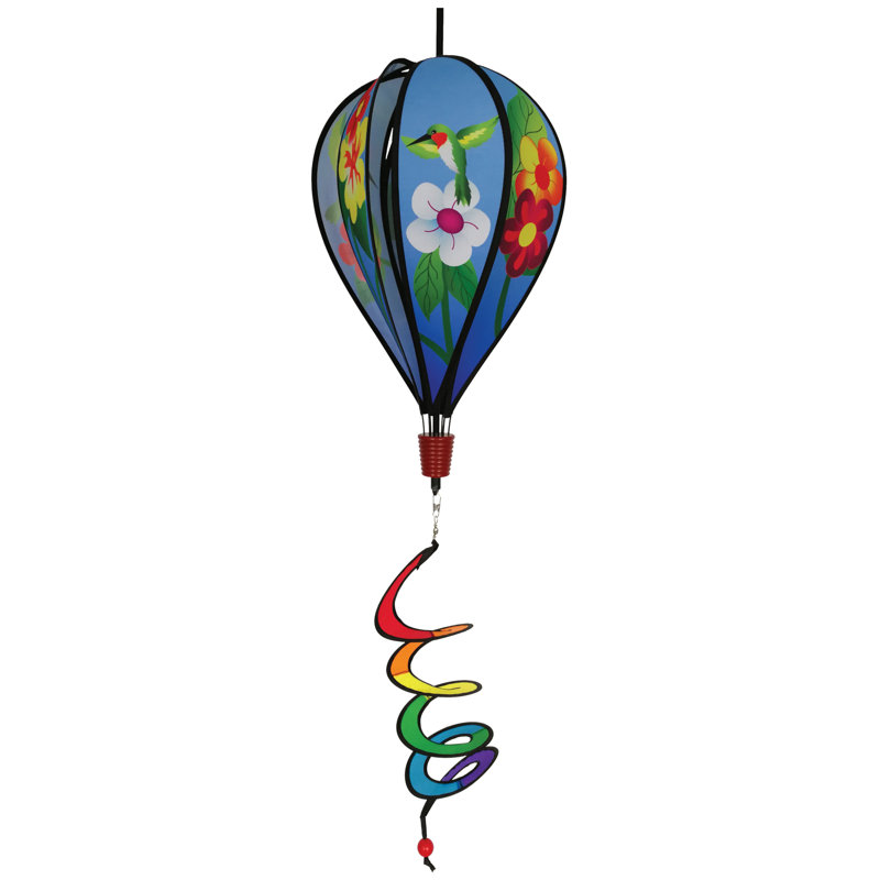 Montgolfière avec colibri