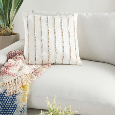 Square Velvet Pillow Cover & Insert