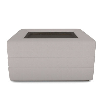 Boyden Ottoman with Wood Tray