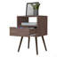 Table de chevet Allie, plateau supérieur, tablette ouverte, un tiroir-239595315