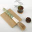 Lily's Living 14" Large Neutral Green Jade Beads Calligraphy Brush