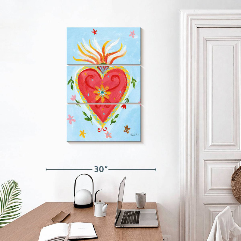 Hardie Frida's Heart I, H 32 po x l 20 po