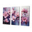 Dogwood Blossoms In Amethyst Hues - ensemble d'art mural cornouiller-107751602-107751601