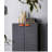 Orange Leather - Wrapped Rectangular Cabinet Pulls-113961143
