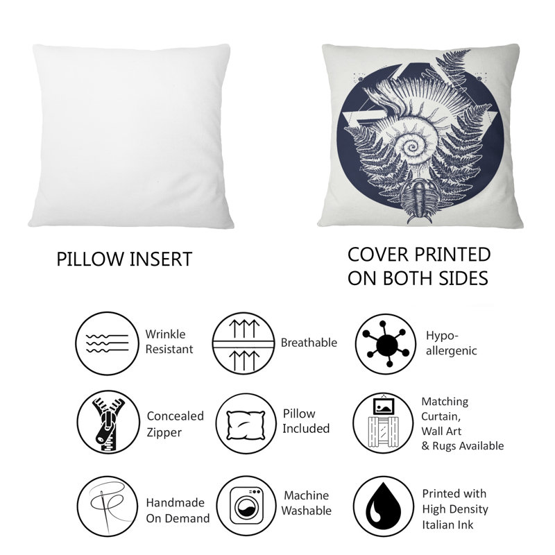 Coussin Spiral, 18 po x 18 po