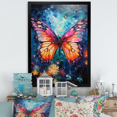 " Butterfly Fauvist Flutter I "