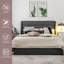 Lit plateforme tapissier avec rangement Arleine-351961688