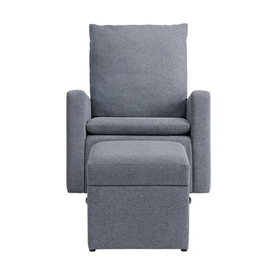 Everlee Upholstered Glider/Ottoman