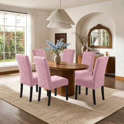 Housse extensible pour chaises de salle à manger, housse de chaise lavable, ensemble de 14