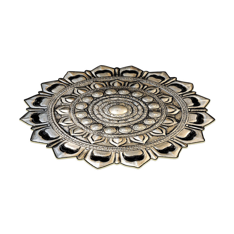 Premium Copper Carpet (31.5 x 31.5 inches), 100% Polyester, 1200 g/m² | Non-Slip Leather Sole, 0.16-inch Sponge Height | Antibacterial & Anti-Allergic, Machine Washable | Easy Cleaning Fabric for Home Décor