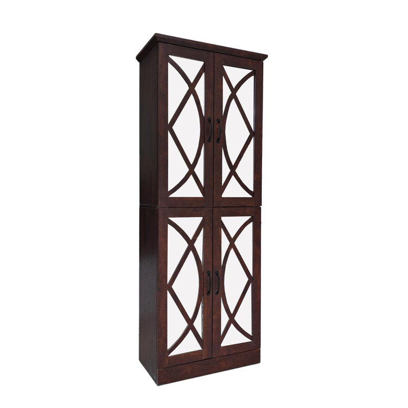 Armoire à chaussures haute avec portes