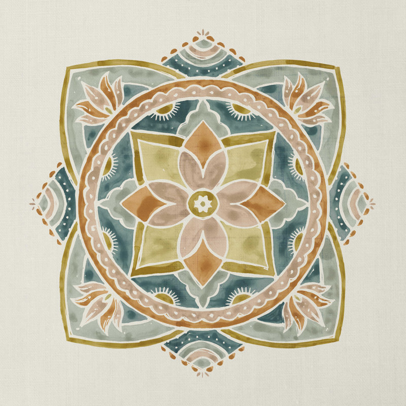 Summer Mandala II, H 12 po x l 12 po x P 1,25 po