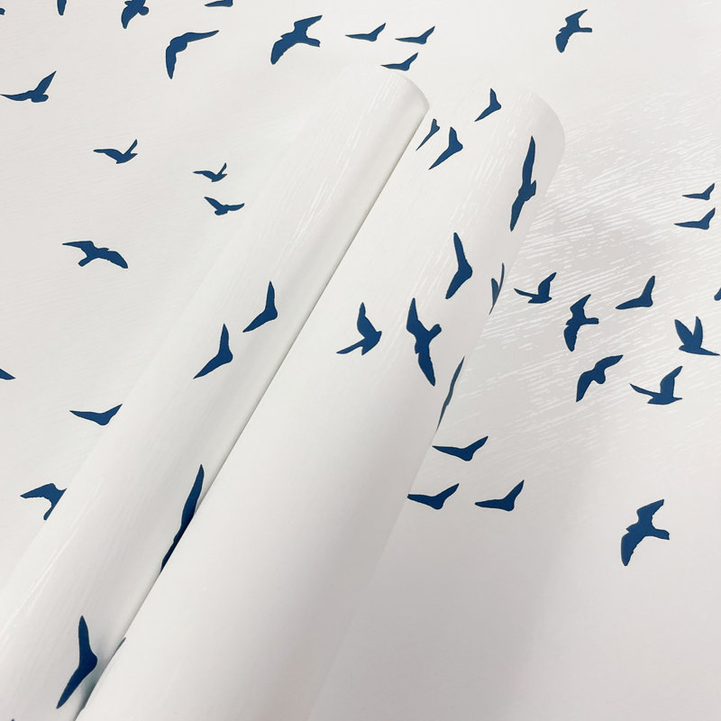 Rouleau de papier peint adhésif L 18 pi x l 27 po