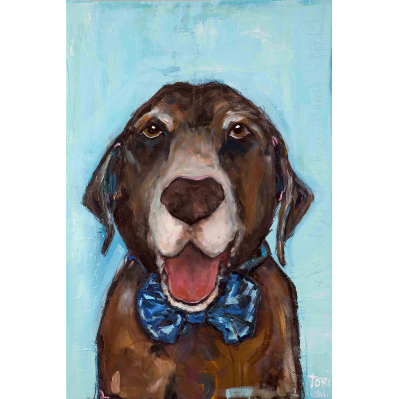 « gus », reproduction d’art sur toile, H 24 po x l 16 po x P 1,5 po