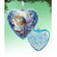 Holiday 5.5'' Handmade Glass Hanging Figurine Ornament