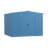 Classic Steel Storage Shed, 8X8, Blue Grey-119311401-119311400