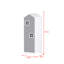 Federico 1 Door Wardrobe-1854142681