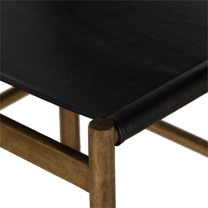 Kena Dining Chair-Vintage Natural, Black, Vintage Natural